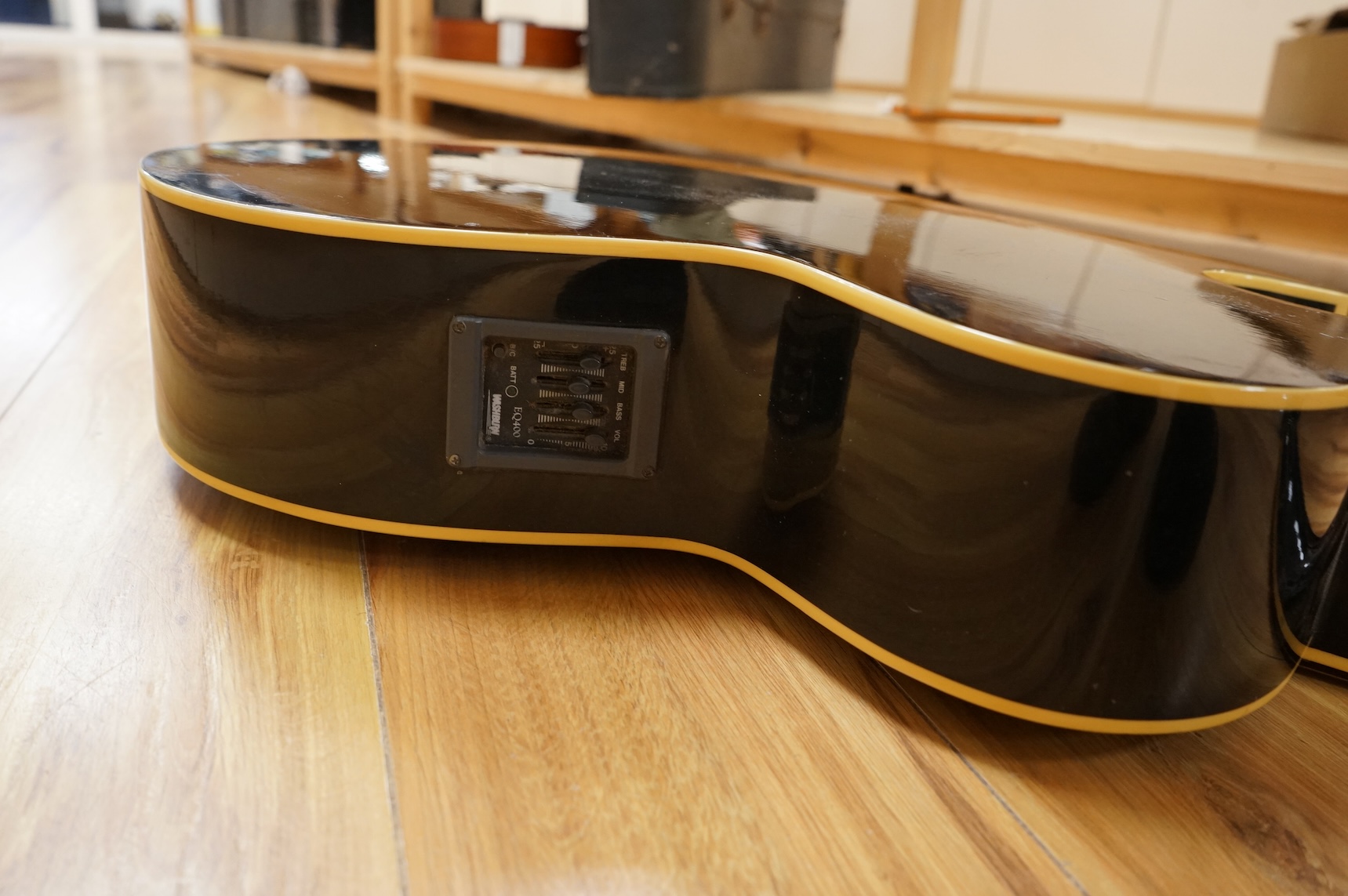 A Washburn festival series, 10mb electric-acoustic guitar